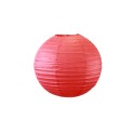 Lampion boule Rouge 30 cm